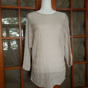 Tahari 100% Linen Sweater